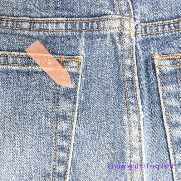 Madewell (flawed) men's Slim Authentic Flex Jeans in Seaward Wash, 34*30 - Picture 9 of 15